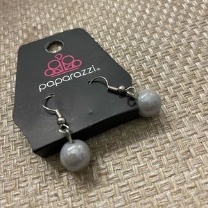 NWT! PAPARAZZI dangly plain silver ball earrings BRAND NEW CONDITION!